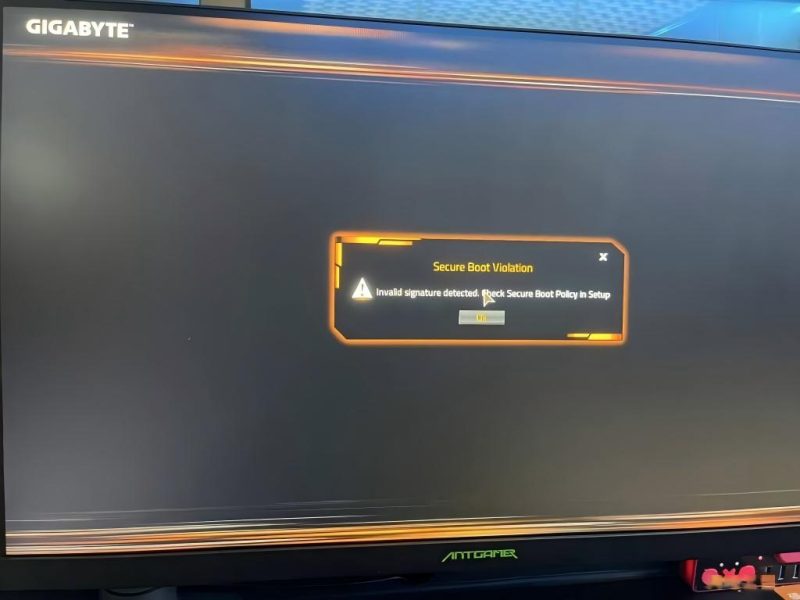 技嘉安全启动窗口提示（Secure Boot Vilolation)怎么才能关闭启点无盘网络 - 网维行业自由、中立的技术与信息交流平台启点无盘网络 - 网维行业自由、中立的技术与信息交流平台